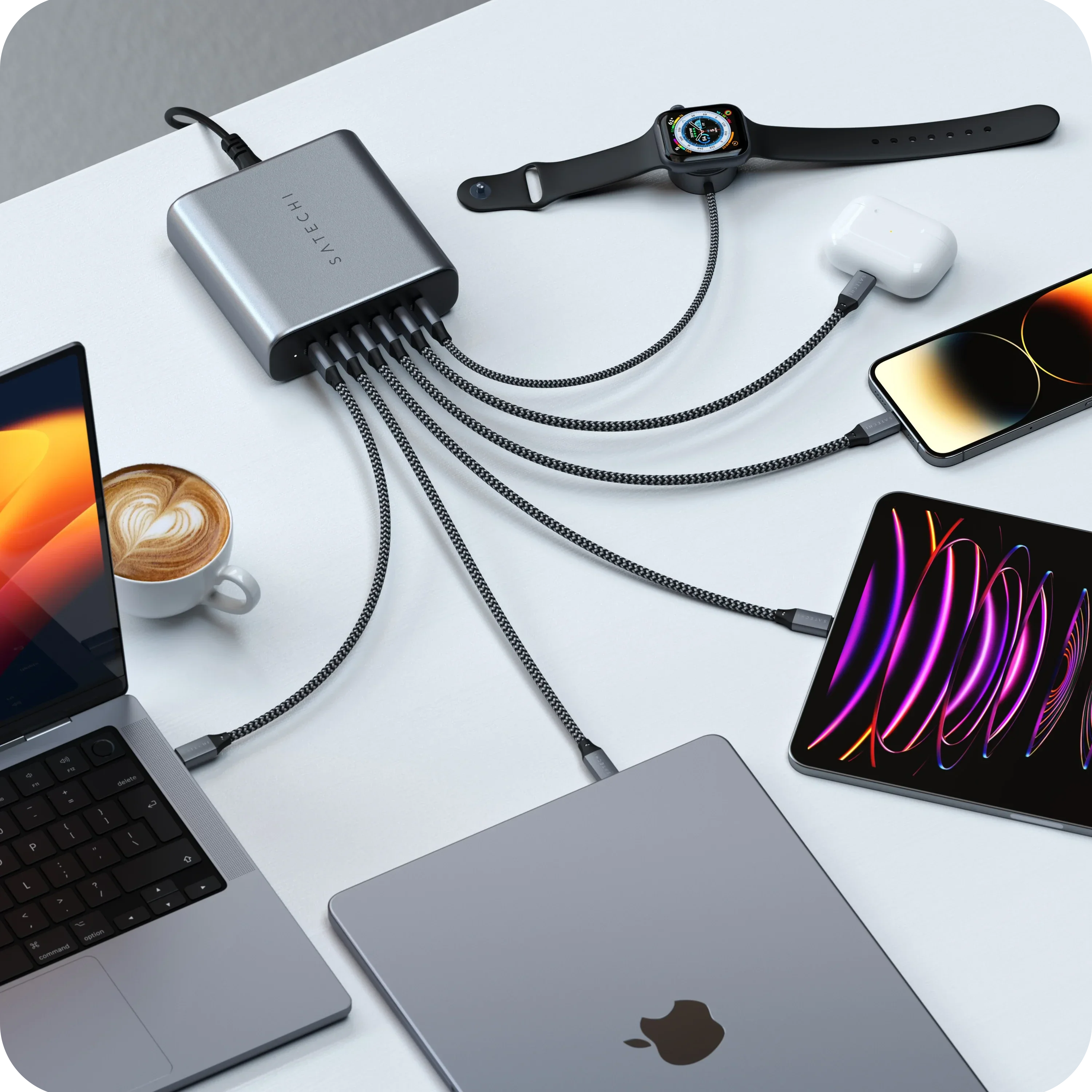200W USB-C 6-Port GaN Charger - Image 20