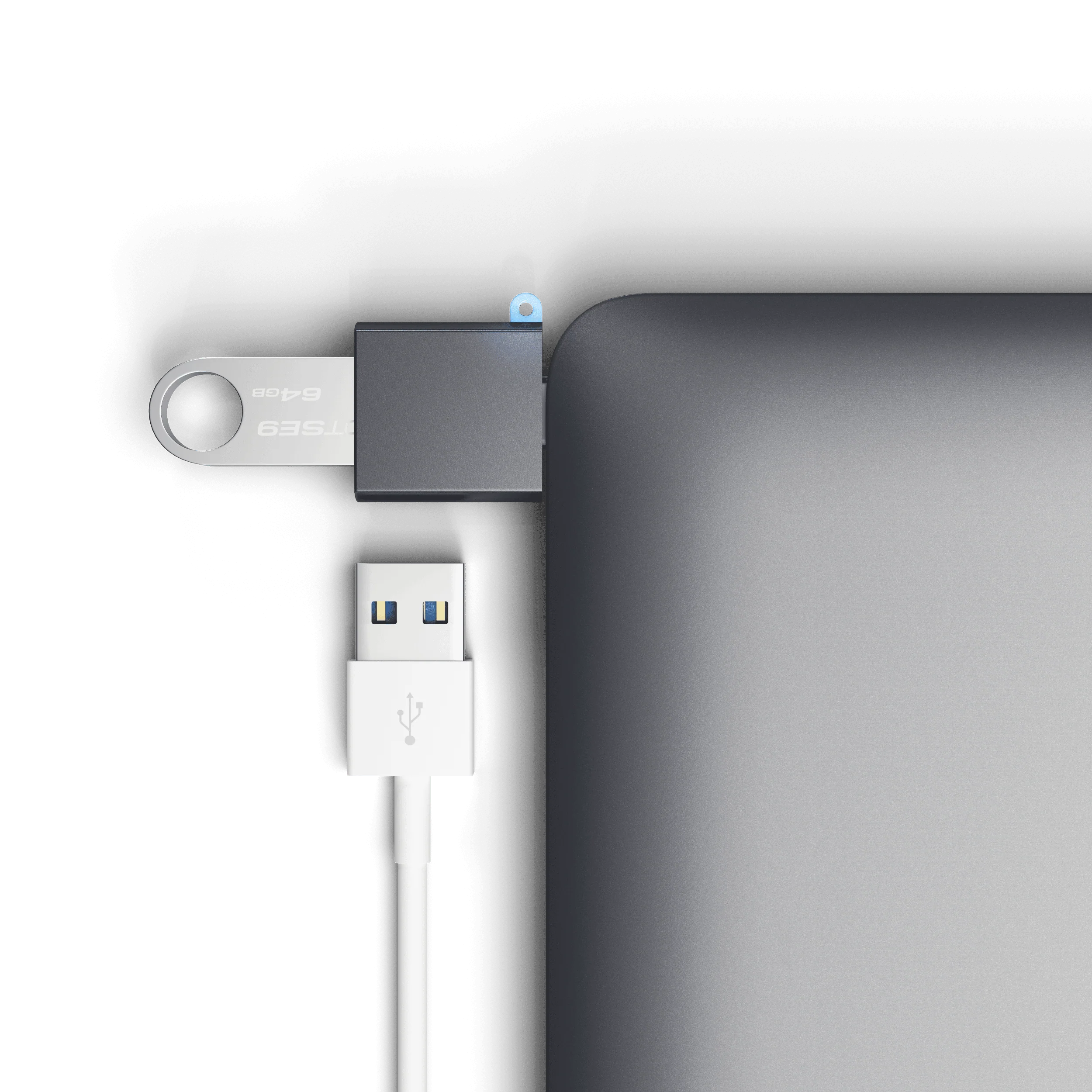 Aluminum USB-C to USB-A 3.0 Adapter - Image 4