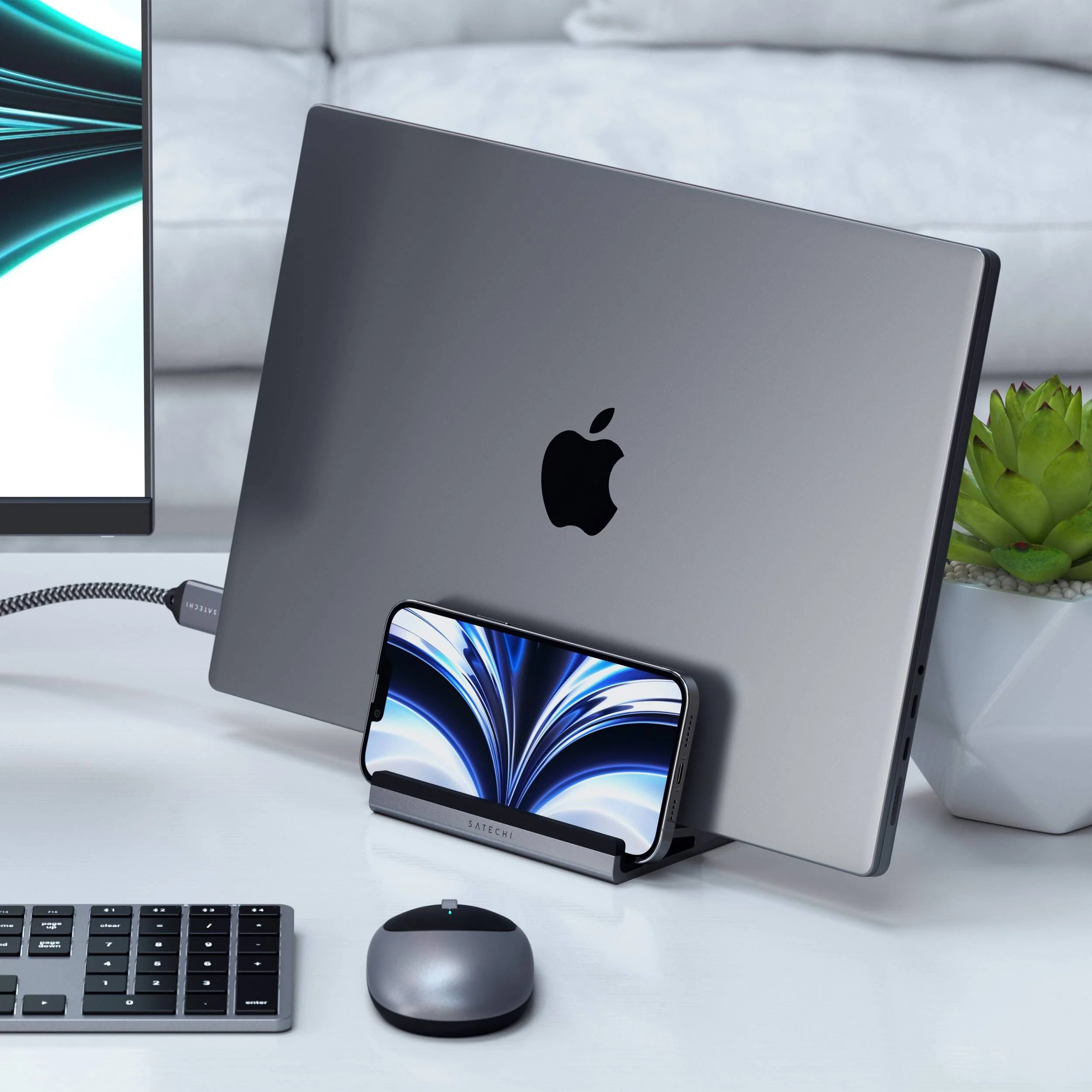 Dual Vertical Laptop Stand - Image 7