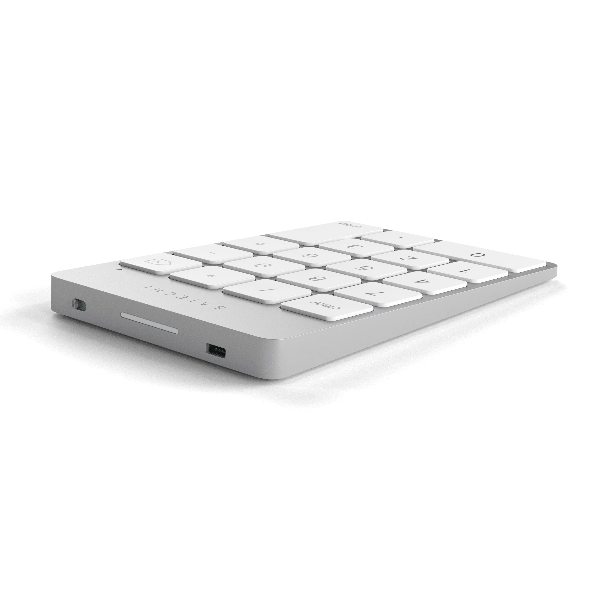 Aluminum Slim Rechargeable Bluetooth Keypad - Image 3