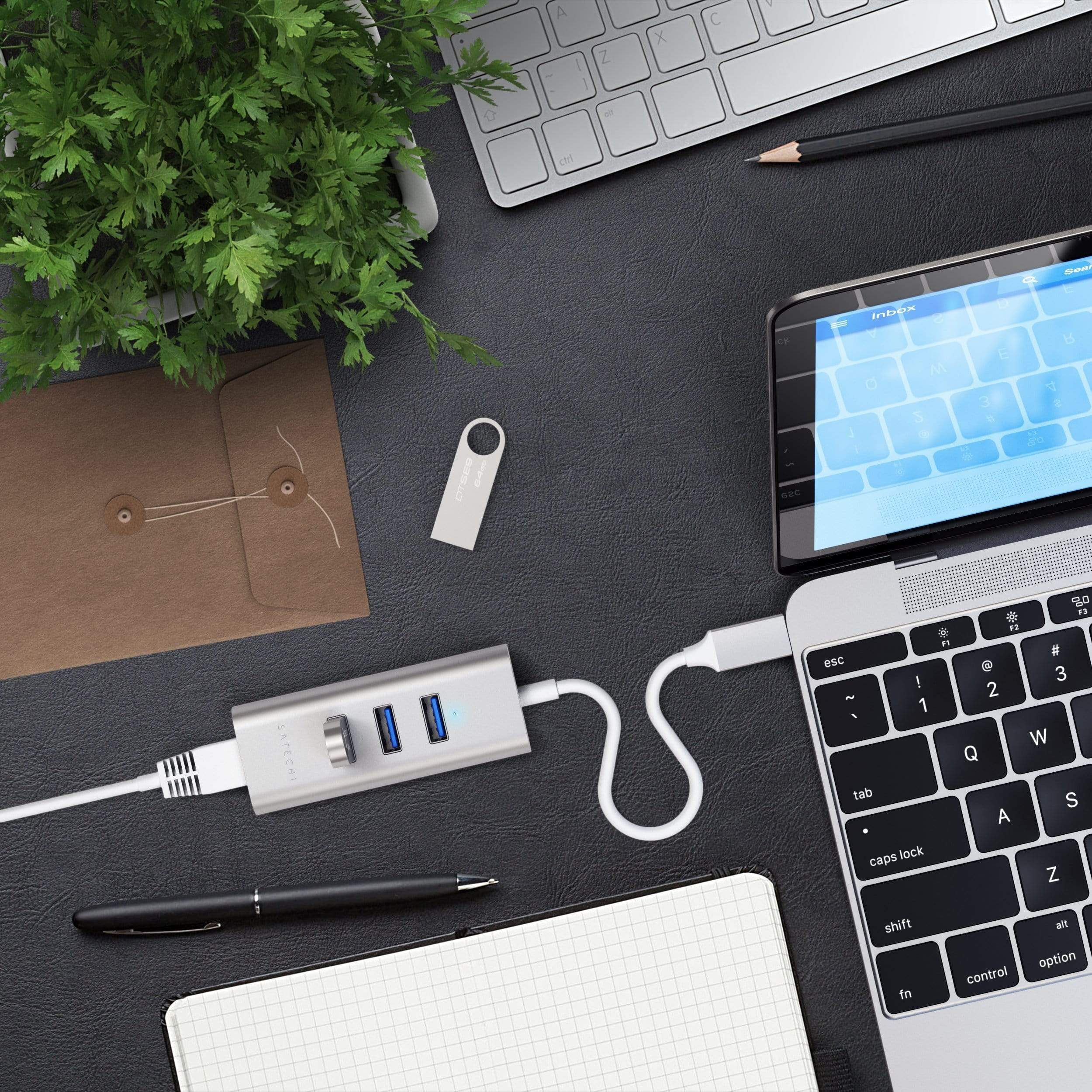 Type-C 2-in-1 USB Hub with Ethernet - Image 15