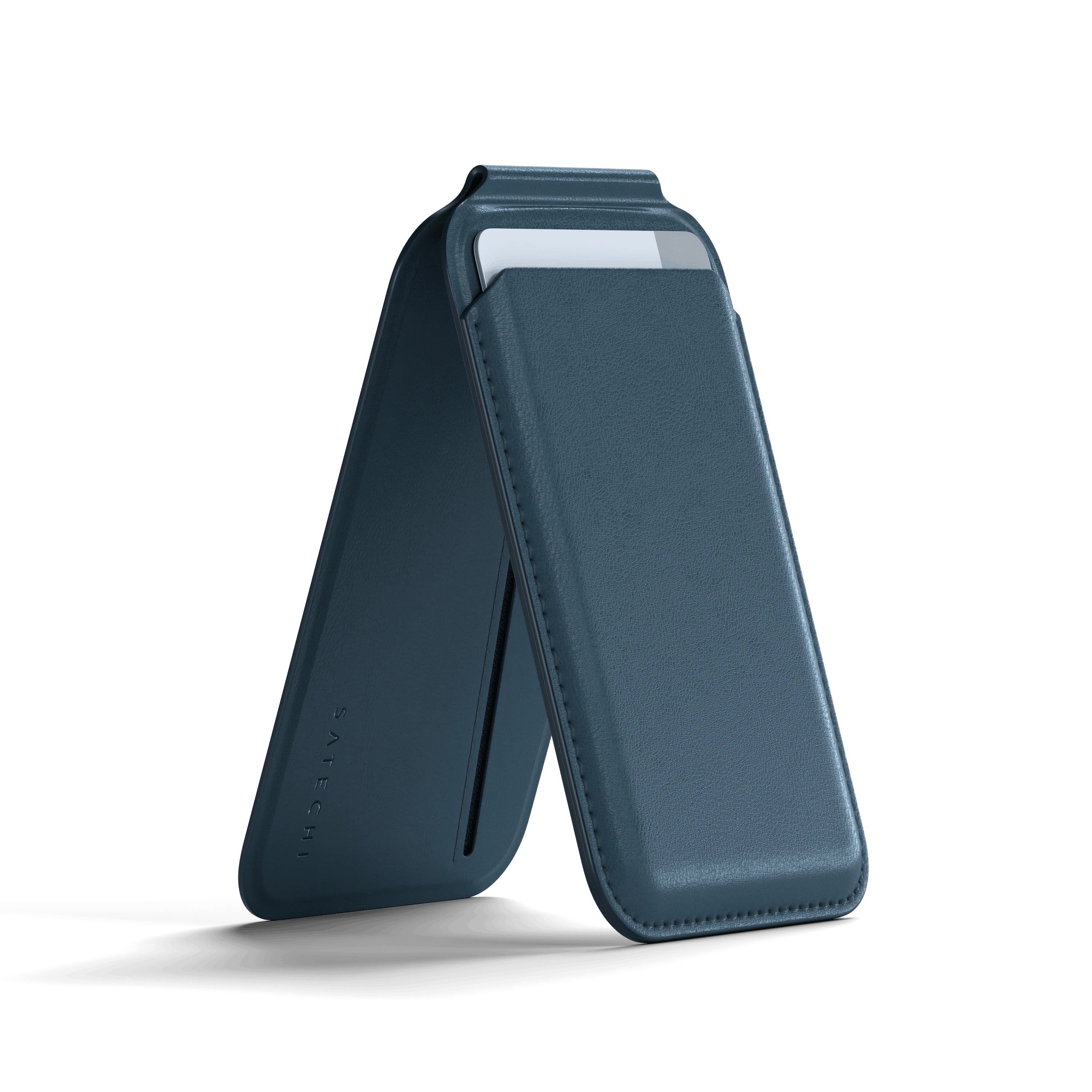 Vegan-Leather Magnetic Wallet Stand - Image 13
