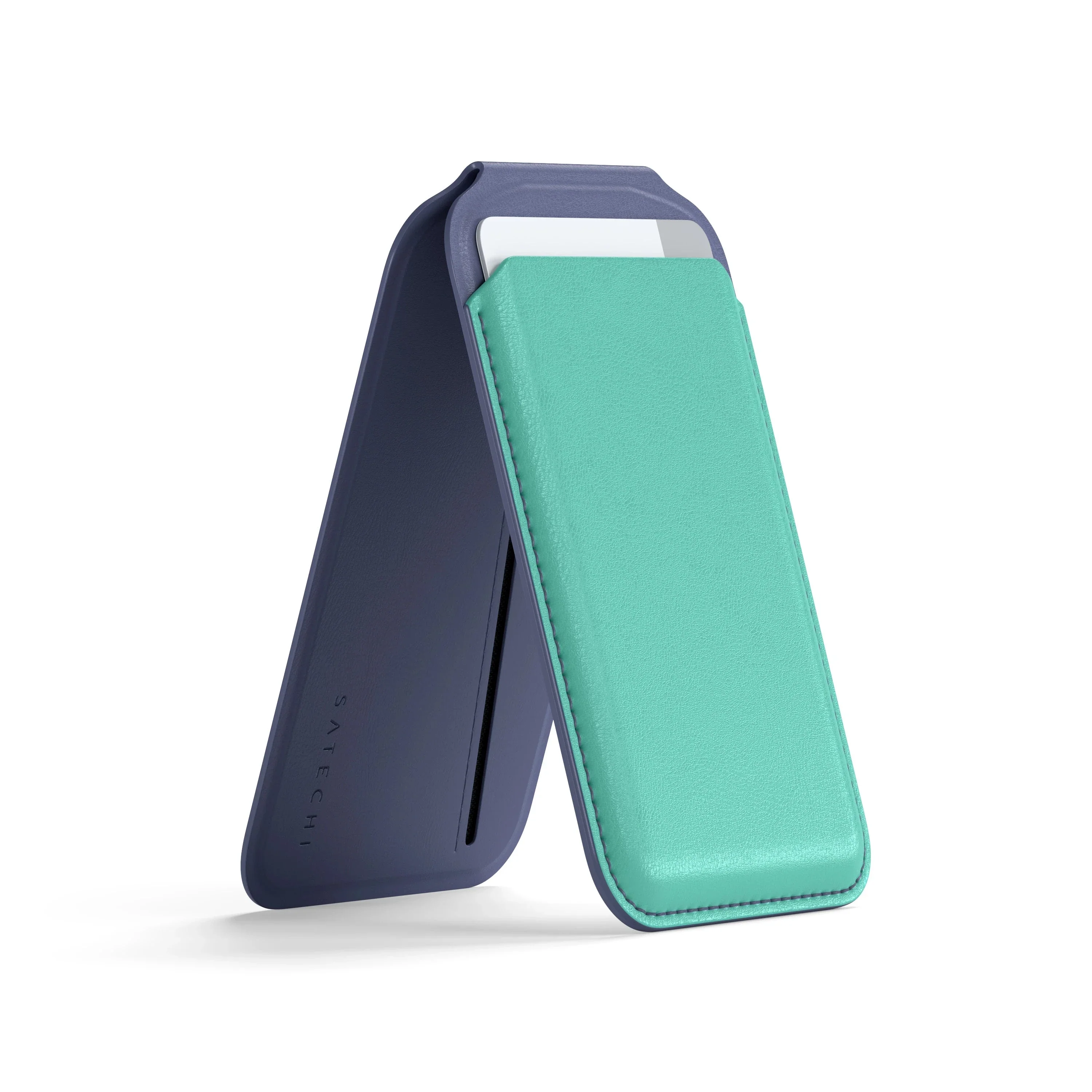 Vegan-Leather Magnetic Wallet Stand - Image 37